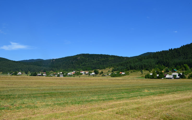 Settlement of Donji Babin Potok