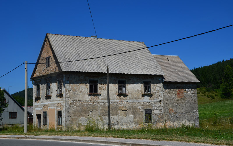 Traditionelles Haus in Gornji Babin Potok