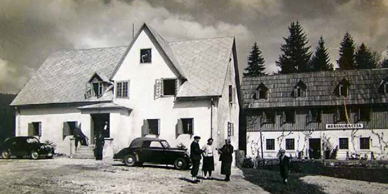 Anwesen des Kaufmanns Devčić am Labudovac