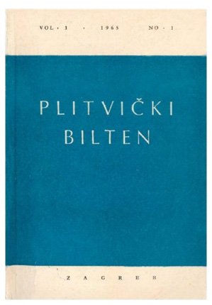 Die erste Nummer des Plitvicer Bulletins (Foto: Archiv NPPJ)