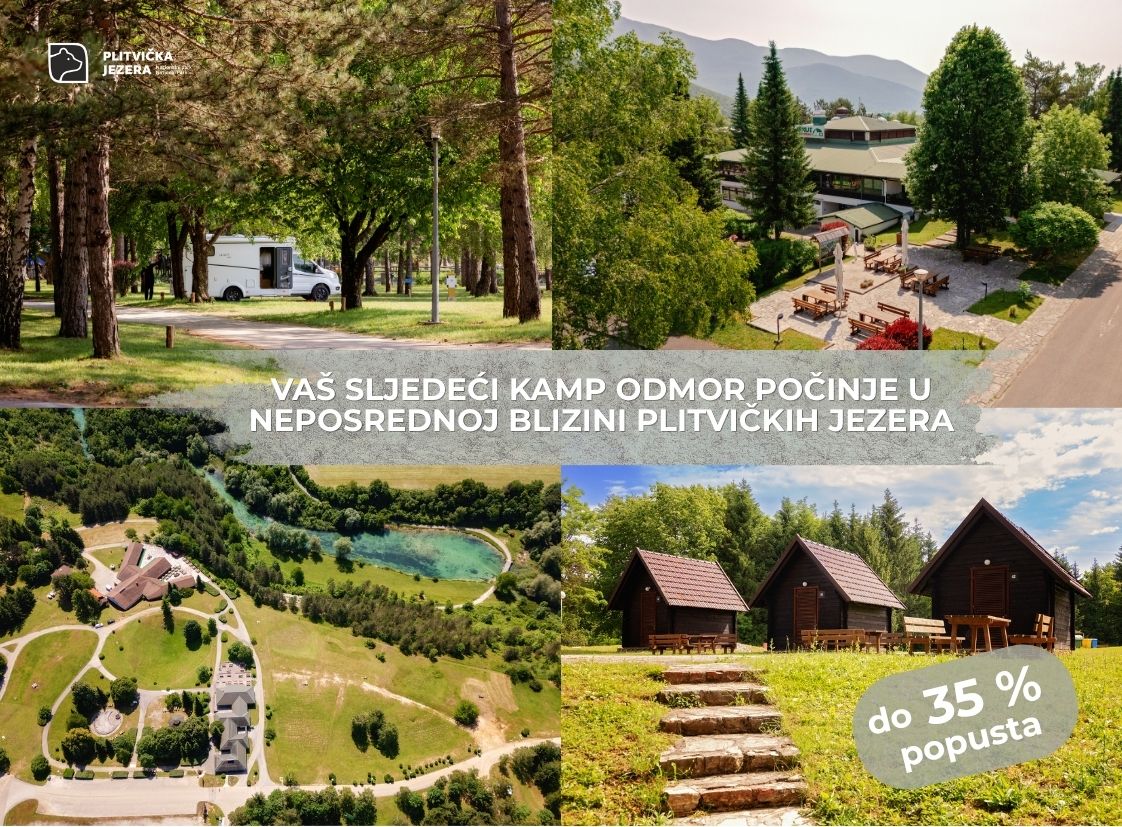 Do 35 % popusta za kamping odmor